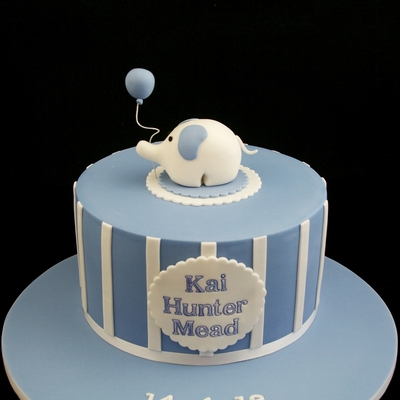 Elephant Naming Day Cake Elephant Naming Day Cake