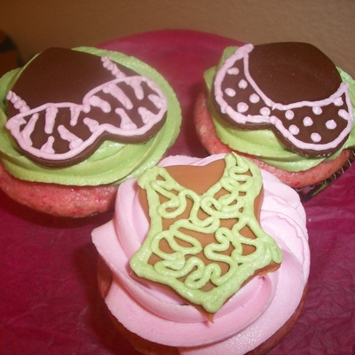Lingerie Cupcakes Lingerie Cupcakes
