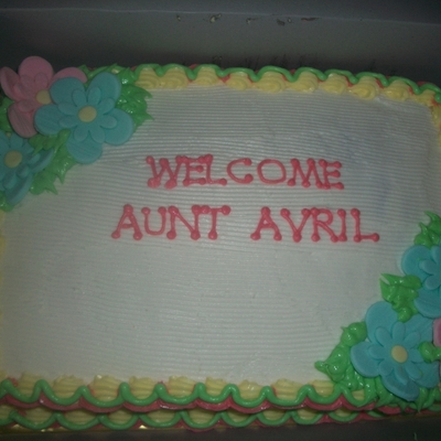 Welcome Cake Welcome Cake