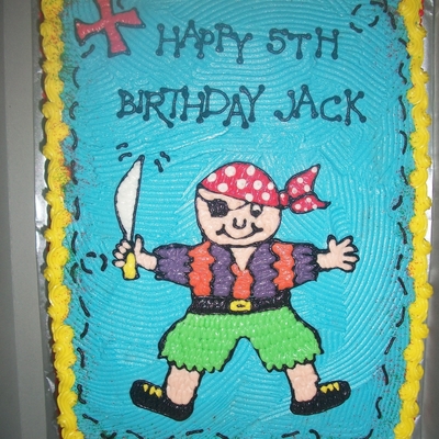 Pirate Birthday Cake Pirate Birthday Cake