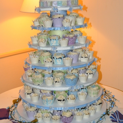 Vegan Wedding Cupcake Tower Vegan Wedding Cupcake Tower