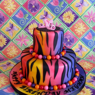 Rainbow Zebra Print Rainbow Zebra Print