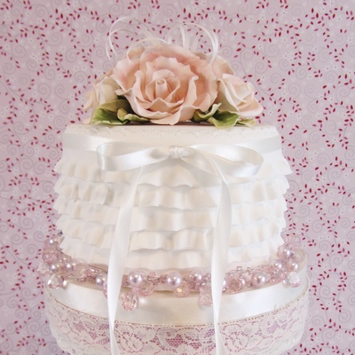 Anitque Lace Cupcake Tower Topper Anitque Lace Cupcake Tower Topper