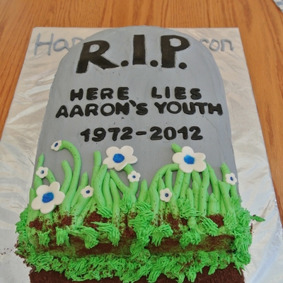 40Th Birthday Cake 40Th Birthday Cake