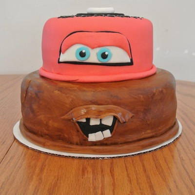 Disney Cars Cake Disney Cars Cake