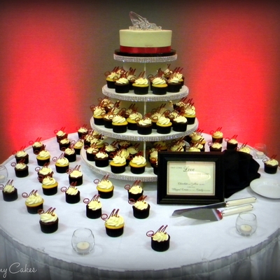 Wedding Cupcake Tower Wedding Cupcake Tower