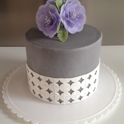 A Try Out Cake To Practice Come Cake Design Technics Loved To Do It I Tried Wafer Paper Flowers Chocolat Ganache Patterns Fondant Alwa A Try Out Cake To Practice Come Cake Design Technics Loved To Do It I Tried Wafer Paper Flowers Chocolat Ganache Patterns Fondant Alwa