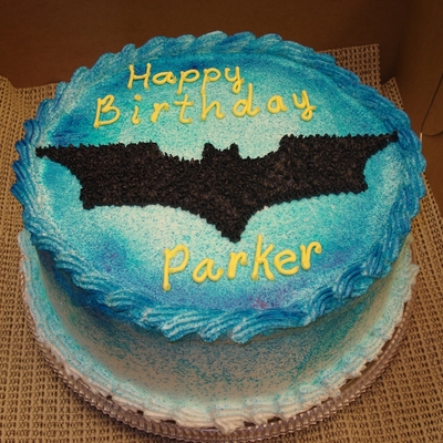 Simple Batman Cake Simple Batman Cake