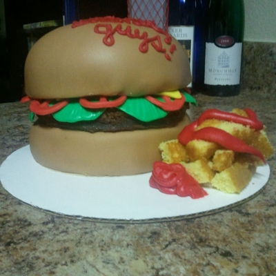 Cheeseburger Cake Cheeseburger Cake