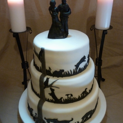 Cats N Dogs Silhouette Tiers Cats N Dogs Silhouette Tiers