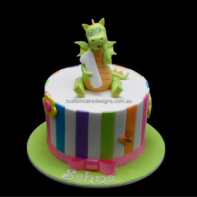 Year Of The Dragon First Birthday Cake Year Of The Dragon First Birthday Cake