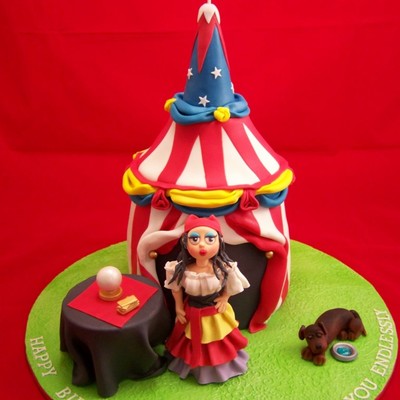 Gypsy Carnival Cake Gypsy Carnival Cake