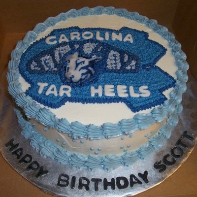 Perfect Cake For The Unc Tar Heels Fan!!