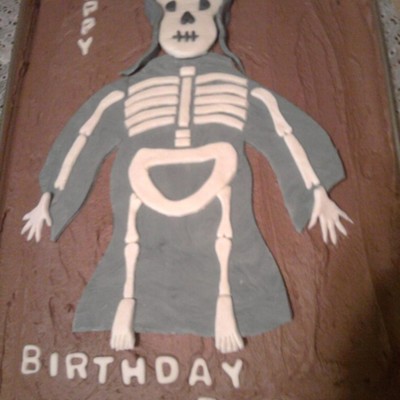 Skeleton Cake Skeleton Cake