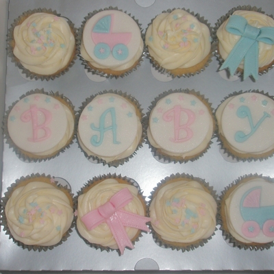 Baby Shower Cupcakes Baby Shower Cupcakes