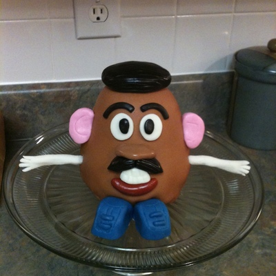 Mr. Potato Head Cake Mr. Potato Head Cake