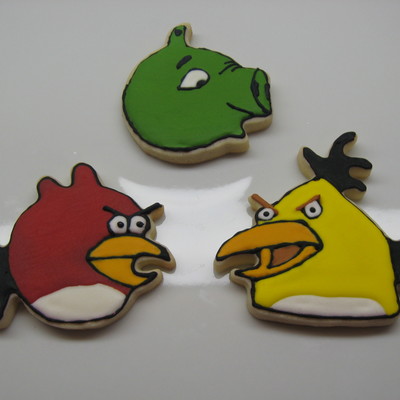Angry Bird Cookies Angry Bird Cookies