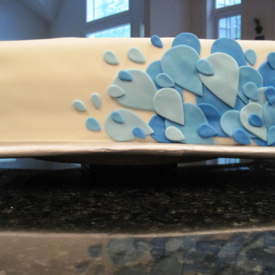 Burst Wedding Cake Burst Wedding Cake