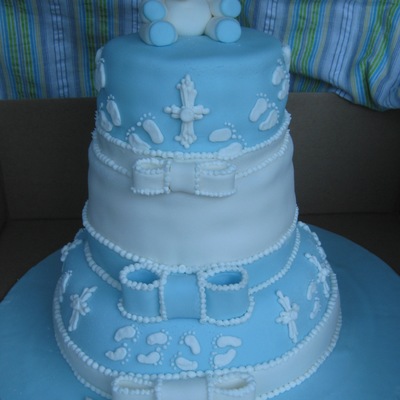 Heith's Baptism Cake Heith's Baptism Cake