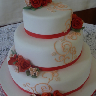 Sugar Flowers - 1St Attempt on Cake Central