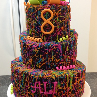 Neon Cake Neon Cake