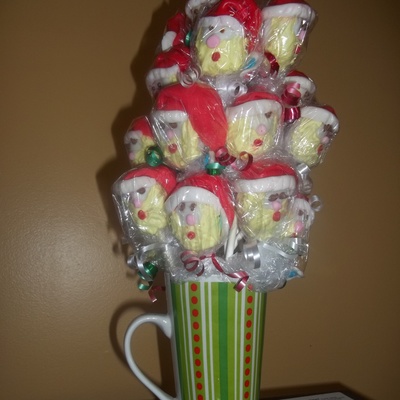 Santa Claus Cake Pops I Made For My Husbands Employers Christmas Party For Kids Each Individual Cake Pop Was Made Using The Cake And Frosti... Santa Claus Cake Pops I Made For My Husbands Employers Christmas Party For Kids Each Individual Cake Pop Was Made Using The Cake And Frosti...