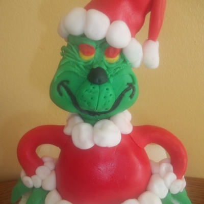 I Have Been Practicing Making The Grinch This Is My Final One Why I Like The End Result He Is Made From Fondantsugar Gluelollipop Stic I Have Been Practicing Making The Grinch This Is My Final One Why I Like The End Result He Is Made From Fondantsugar Gluelollipop Stic