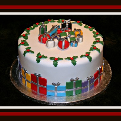 Christmas Party Cake Christmas Party Cake