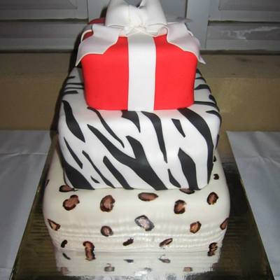 Christmas Party At The Zoo Bottom Tier Is Spice Cake With Cream Cheese Frosting Middle Tier Is Chocolate Cake With Chocolate Buttercream To... Christmas Party At The Zoo Bottom Tier Is Spice Cake With Cream Cheese Frosting Middle Tier Is Chocolate Cake With Chocolate Buttercream To...