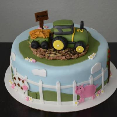 Tractor Cake Chocolate Cake With Oreo Buttercream Fillingfrosting All The Decorations Are Fondant The Mud Is Chocolate Buttercream With Tractor Cake Chocolate Cake With Oreo Buttercream Fillingfrosting All The Decorations Are Fondant The Mud Is Chocolate Buttercream With