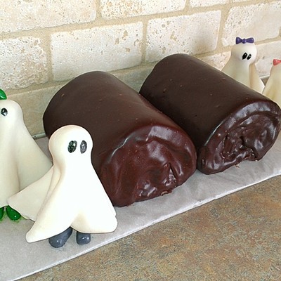 Swiss Cake Roll Ghost Cake Swiss Cake Roll Ghost Cake