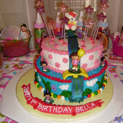 Double Themed Cake Double Themed Cake