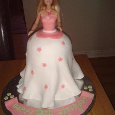 This Is My First Time Making A Barbie Doll Cake But It Was Pretty Straight Forward Next Time I Want To Try The Ombre Style Dress This Is My First Time Making A Barbie Doll Cake But It Was Pretty Straight Forward Next Time I Want To Try The Ombre Style Dress
