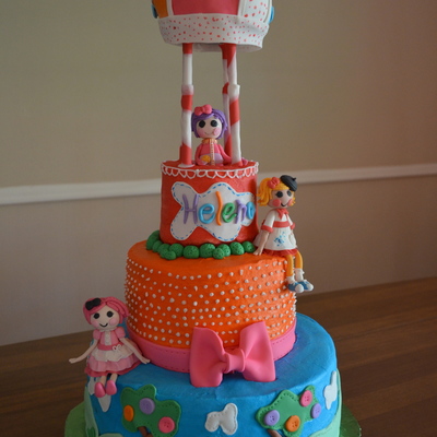 Lalaloopsy Birthday Cake Lalaloopsy Birthday Cake