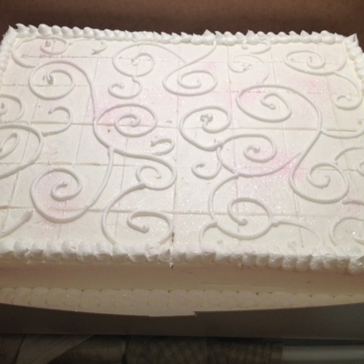 Swirls Sheet Cake Swirls Sheet Cake