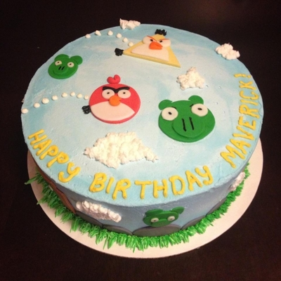 Angry Birds Birthday Cake Angry Birds Birthday Cake