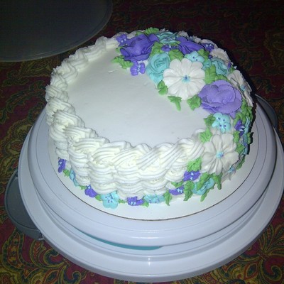 Basket Weave Lesson on Cake Central