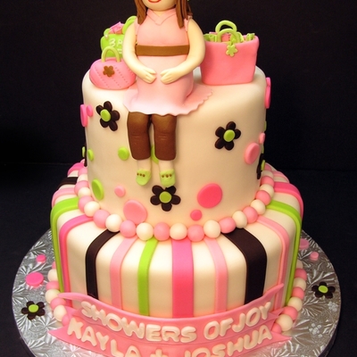 Pastel & Brown Mommy-To-Be Pastel & Brown Mommy-To-Be