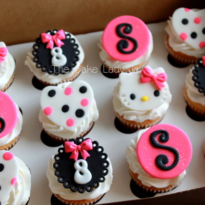Hello Kitty Birthday Cupcakes Hello Kitty Birthday Cupcakes
