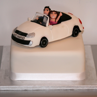 Car Wedding Cake Car Wedding Cake
