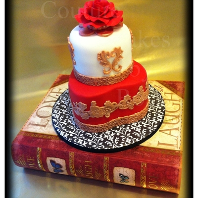 A Lady And Her Cake A Lady And Her Cake