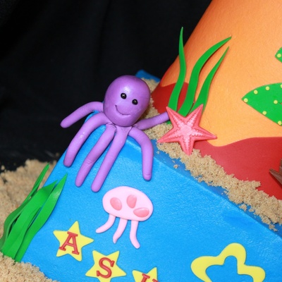 Ocean/beach Cake Ocean/beach Cake