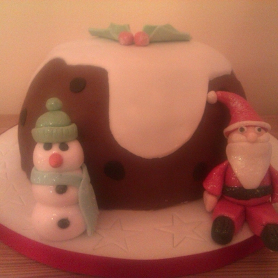 Christmas Pudding Cake Christmas Pudding Cake