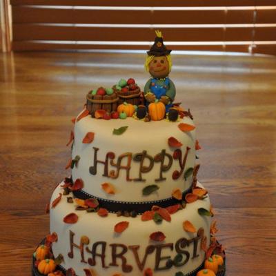 Fall Harvest Cake on Cake Central