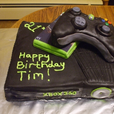 Xbox Birthday Cake Xbox Birthday Cake