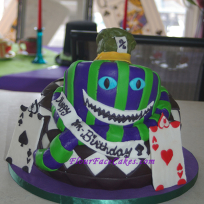 New Alice In Wonderland Cake