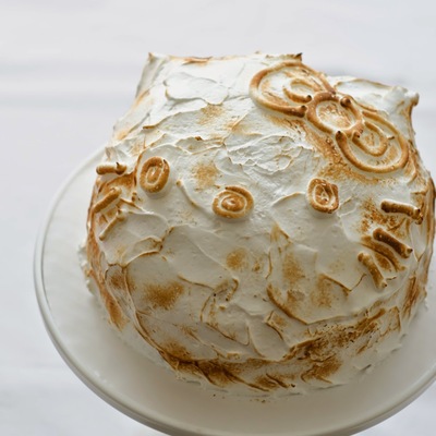Hello Kitty Baked Alaska Ice Cream Bombe on Cake Central