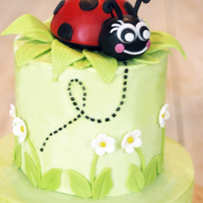 Ladybug Birthday Cake Ladybug Birthday Cake