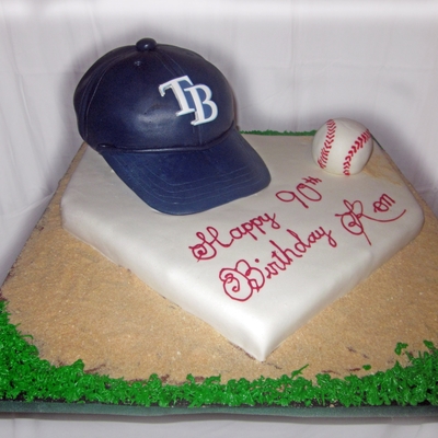 Tampa Bay Rays Cake Tampa Bay Rays Cake