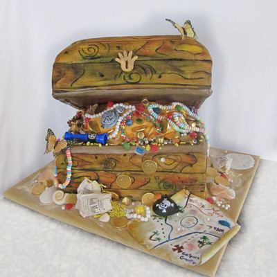 Treasure Chest Cake Treasure Chest Cake
